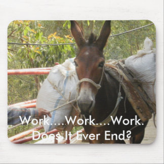 Working Donkey Mousepad
