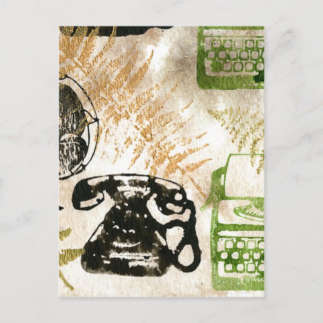 Working Fall Postcard (Front)