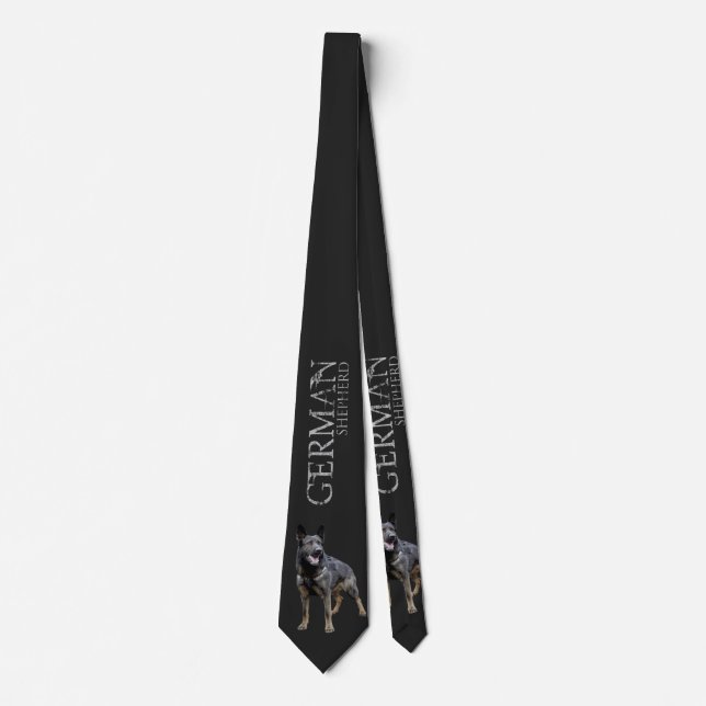 Working German Shepherd Dog  - GSD Tie (Front)