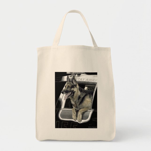 Working German Shepherd - Tote - "K9 Ronin" (Front)