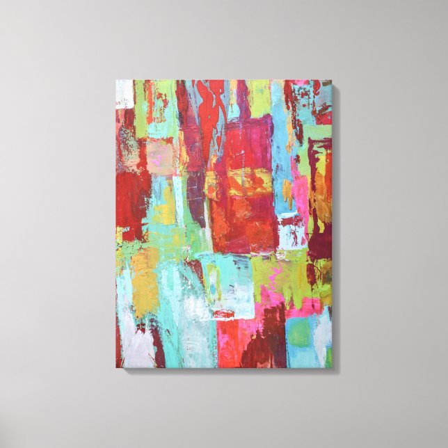 Working Girl 18 x 24 Wrapped Canvas (Front)