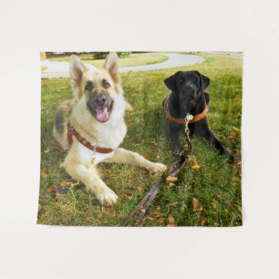 Working girls tapestry