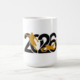 Working Hard Or Watching Highlights Funny Football Coffee Mug