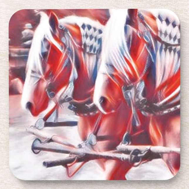 Working Horses Coaster (Front)