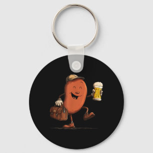 Working Liver Costume for Beer and Party Lovers Key Ring