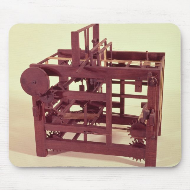 Working model of a loom mouse mat (Front)