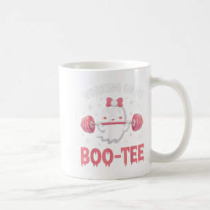 Working On My Boo Funny Gym Halloween Dead Lift Gh Coffee Mug