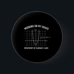 Working On My Quads Funny Algebra Math Gym Teacher 6 Cm Round Badge<br><div class="desc">Working On My Quads Funny Algebra Math Gym Teacher</div>