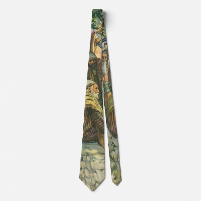 Working on the Sabbath, Vintage Religion Tie (Front)
