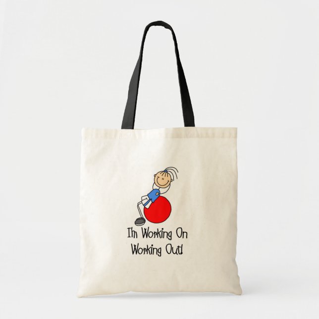 Working On Working Out Bag (Front)