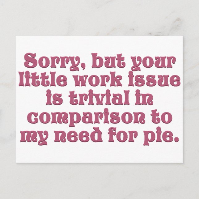 Working Over the Holidays Holiday Postcard (Front)