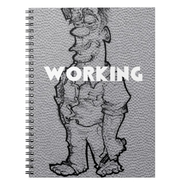Working Overtime Notebook (Front)