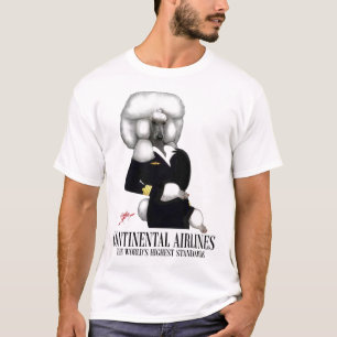 Working Poodle In Continental Clip T-Shirt
