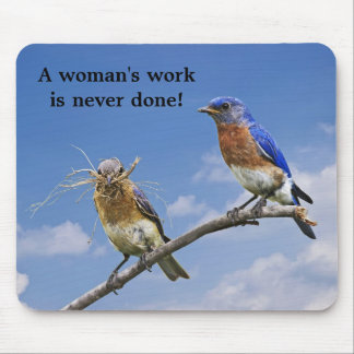 working together 3, A woman's work is never done! Mouse Mat