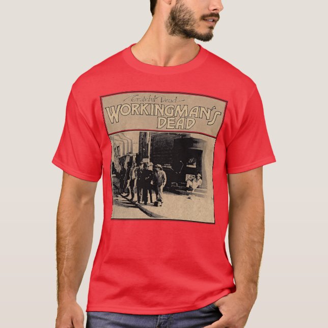 Workingmans dead illustration friends T-Shirt (Front)