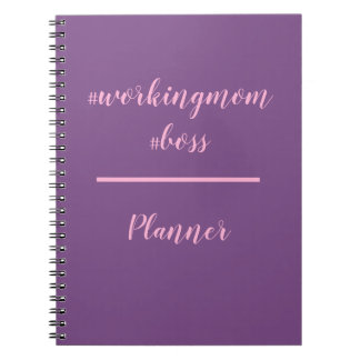 Workingmom Boss Hashtag Planner Notebook