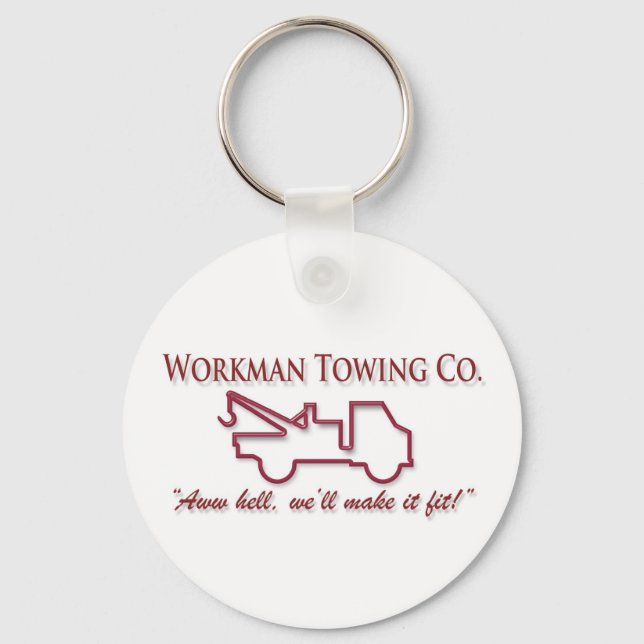 Workman Towing Key Ring (Front)
