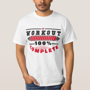 workout 100% complete workout-gym-fitness T-Shirt