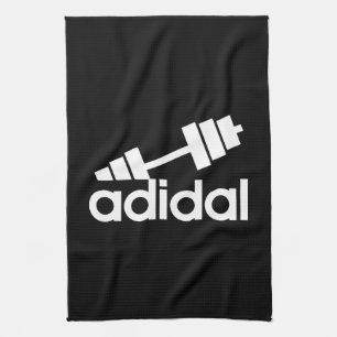 Workout - All Day I Dream About Lifting - Barbell Tea Towel
