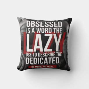 Workout "Body building" Gym Motivational Cushion