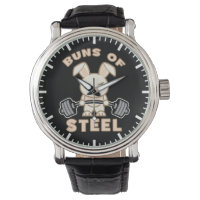 Workout Bunny Cartoon - Buns Of Steel - Funny Gym