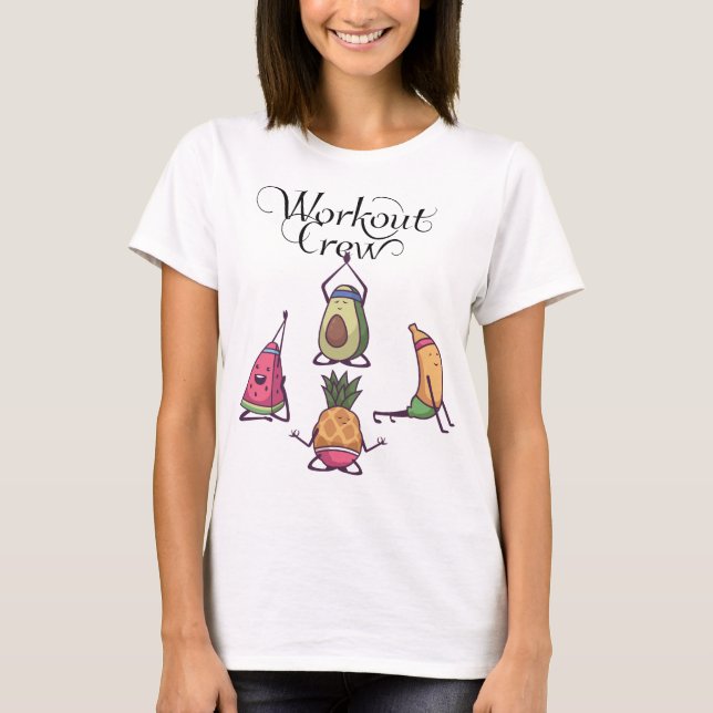 workout crew shirt (Front)