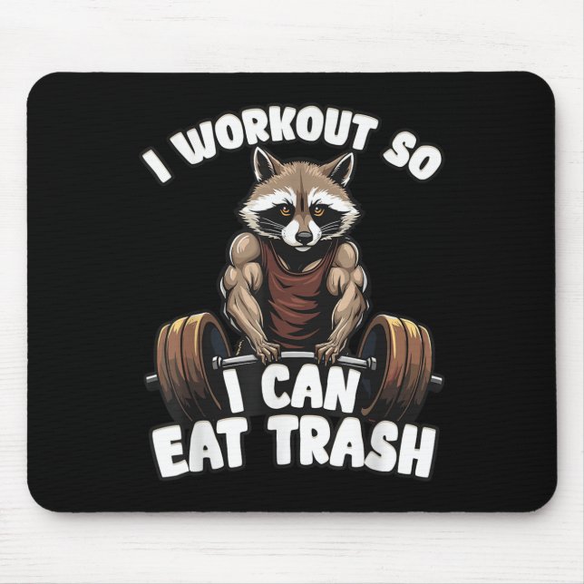 Workout Dear Abs Funny Gym Exercise Fitness Quote  Mouse Mat (Front)
