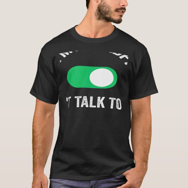 Workout don't talk to me T-Shirt (Front)