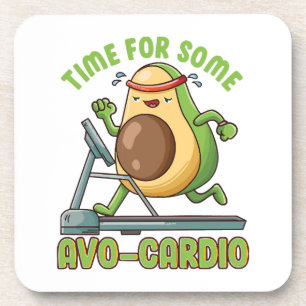 Workout Exercise Funny Humour Sayings Quotes Coaster