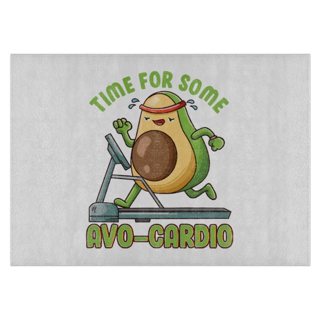 Workout Exercise Funny Humour Sayings Quotes Cutting Board (Front)