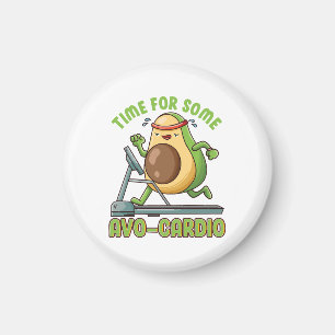Workout Exercise Funny Humour Sayings Quotes Magnet
