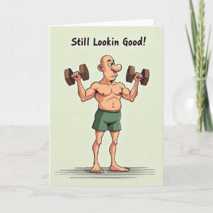 Workout Fathers Day Card
