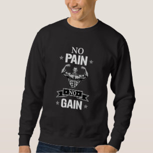 Workout Fitness Gym Exercise Sport Funny Gift Idea Sweatshirt