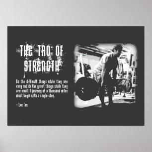 Workout Fitness Gym Motivational Poster