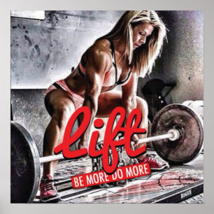 Workout Fitness Gym Motivational Poster