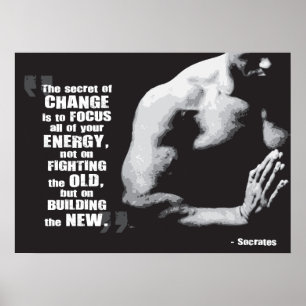 Workout Fitness Gym Motivational Poster