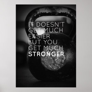 Workout Fitness Gym Motivational Poster