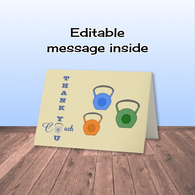 Workout fitness training coach thank you (Creator Uploaded)