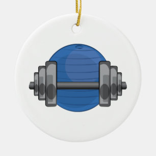 Workout Gear Ceramic Tree Decoration