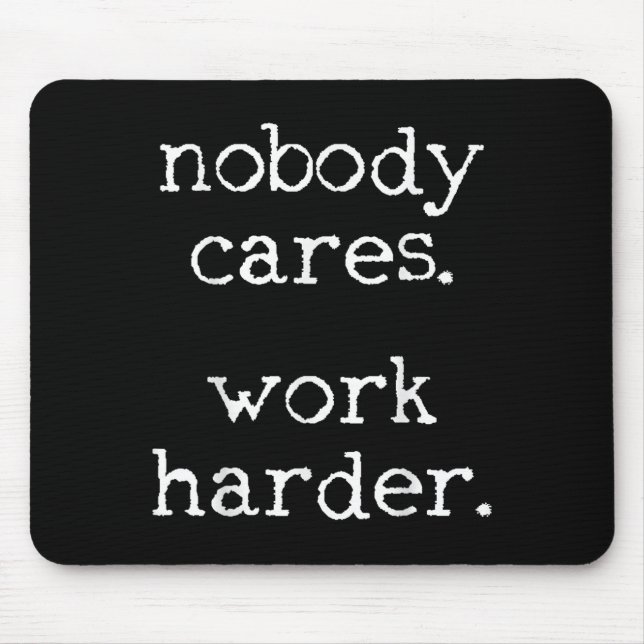 Workout Gym Fitness Exercise Motivational  Mouse Mat (Front)