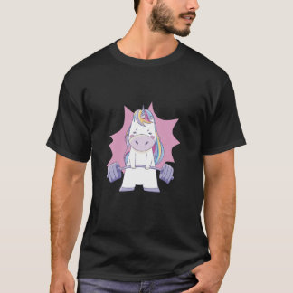 Workout Gym Unicorn T-Shirt