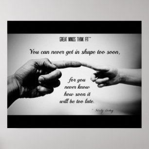 Workout Inspiration for Dad Poster