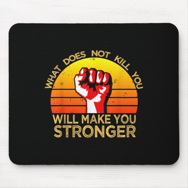 Workout Insration Motivational Saying Men Women  Mouse Mat (Front)