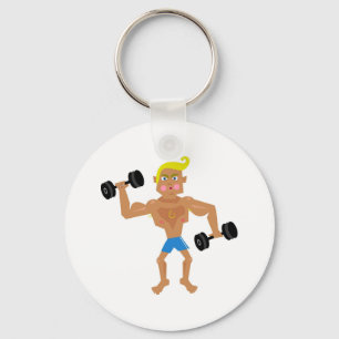 Workout Key Ring