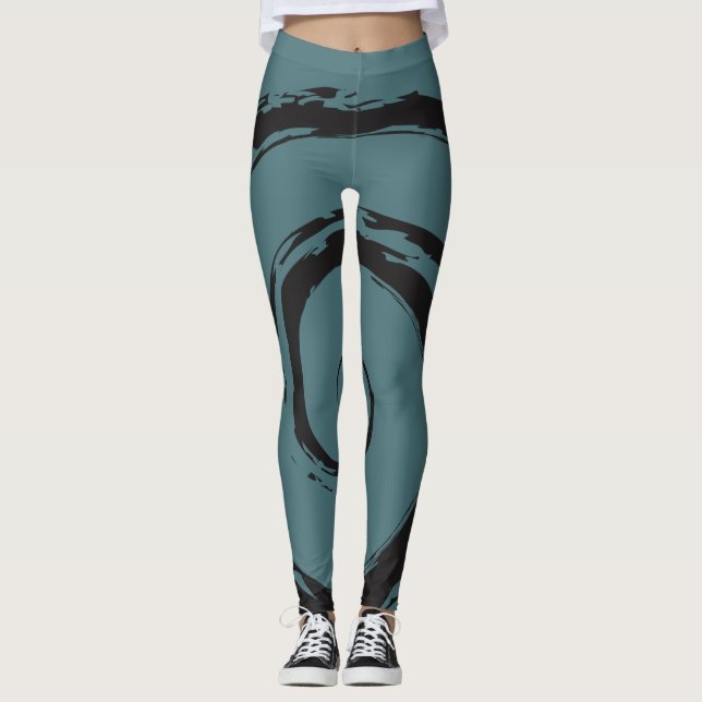 Workout Leggings designed by Inspire Train Fit (Front)