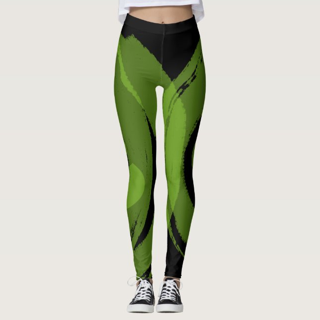 Workout Leggings designed by Inspire Train Fit (Front)