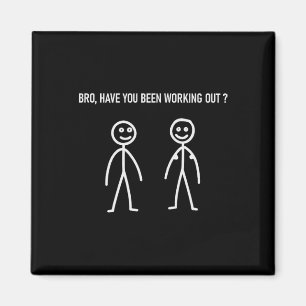 Workout Meme Lift Funny Gym And Bodybuilding Sayin Magnet