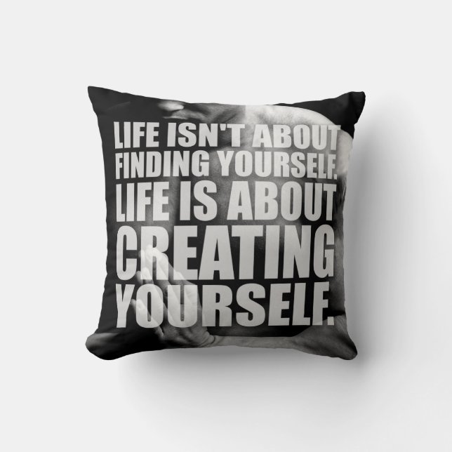 Workout Motivation - Create Yourself Cushion (Front)
