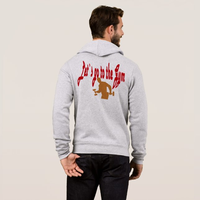 Workout Motivation Hoodie (Back Full)