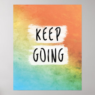 Workout Motivation, Keep Going, Motivational Print